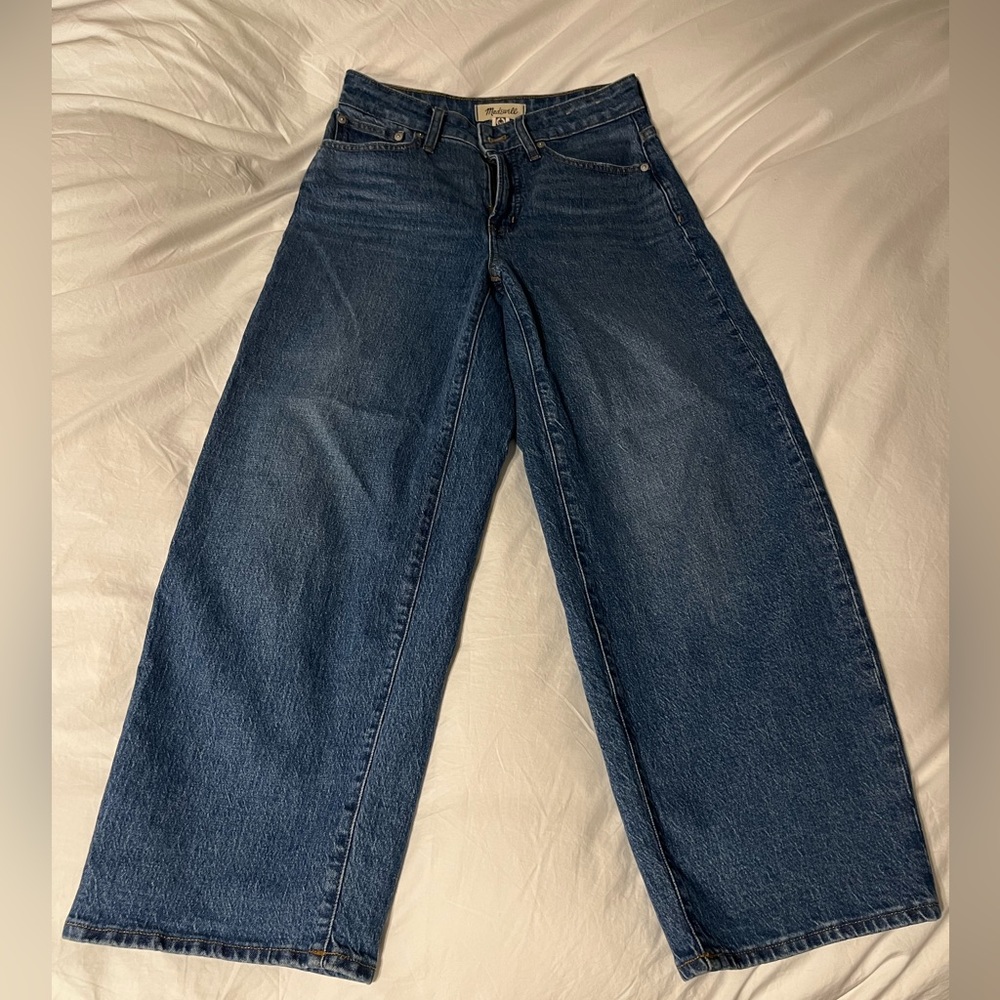 26 Madewell curvy perfect vintage wide leg crop